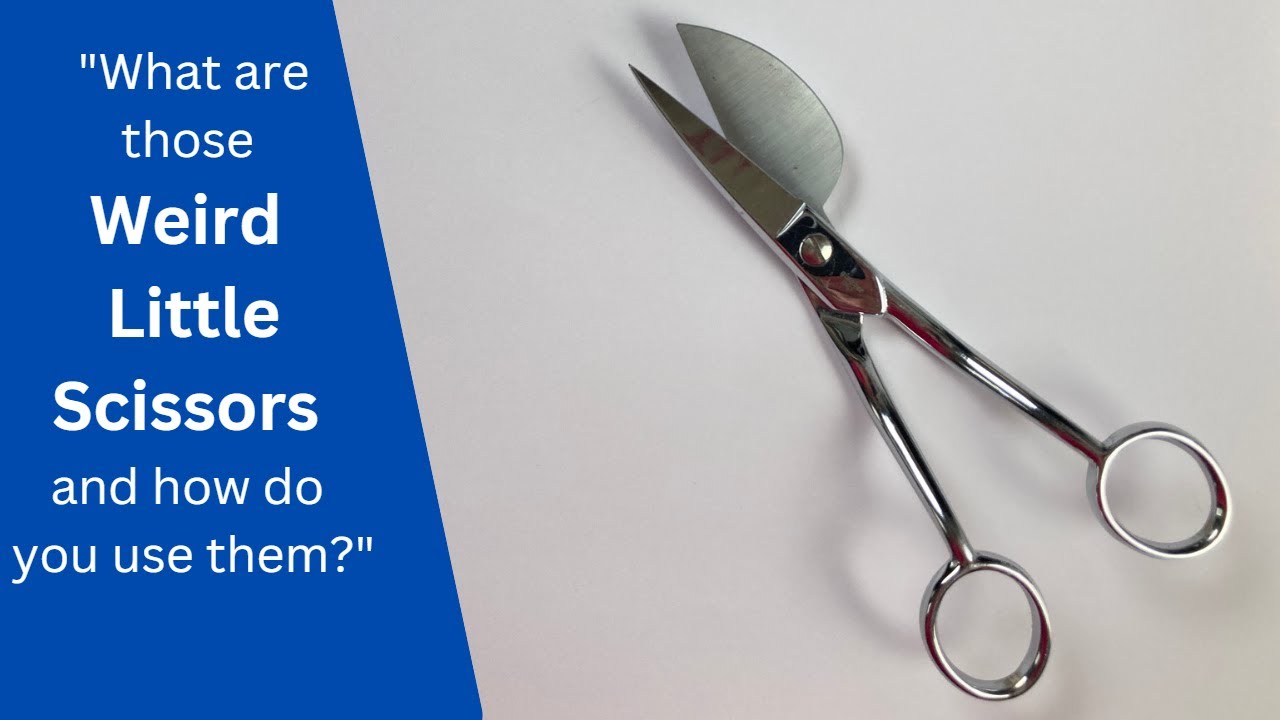 What are Duckbill Scissors and How Do You Use Them for Rolled Hems