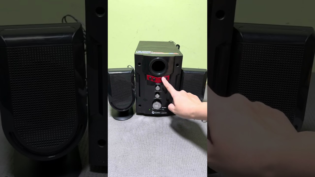 Speaker Aktif 2.1 Bluetooth GMC 888D2 BT Multimedia Speaker #speaker #aktif #gmc #full #video #audio