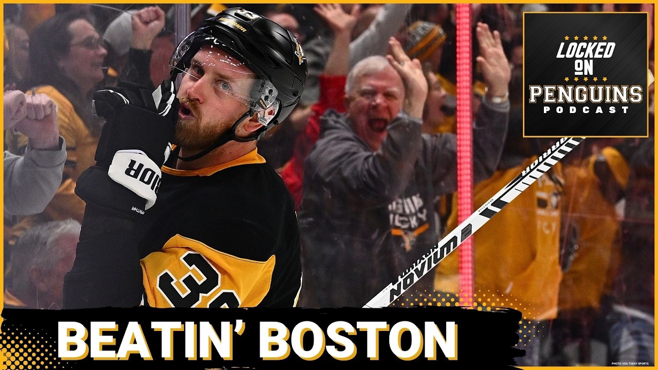 Penguins rally against Boston for BIGGEST WIN of the year!