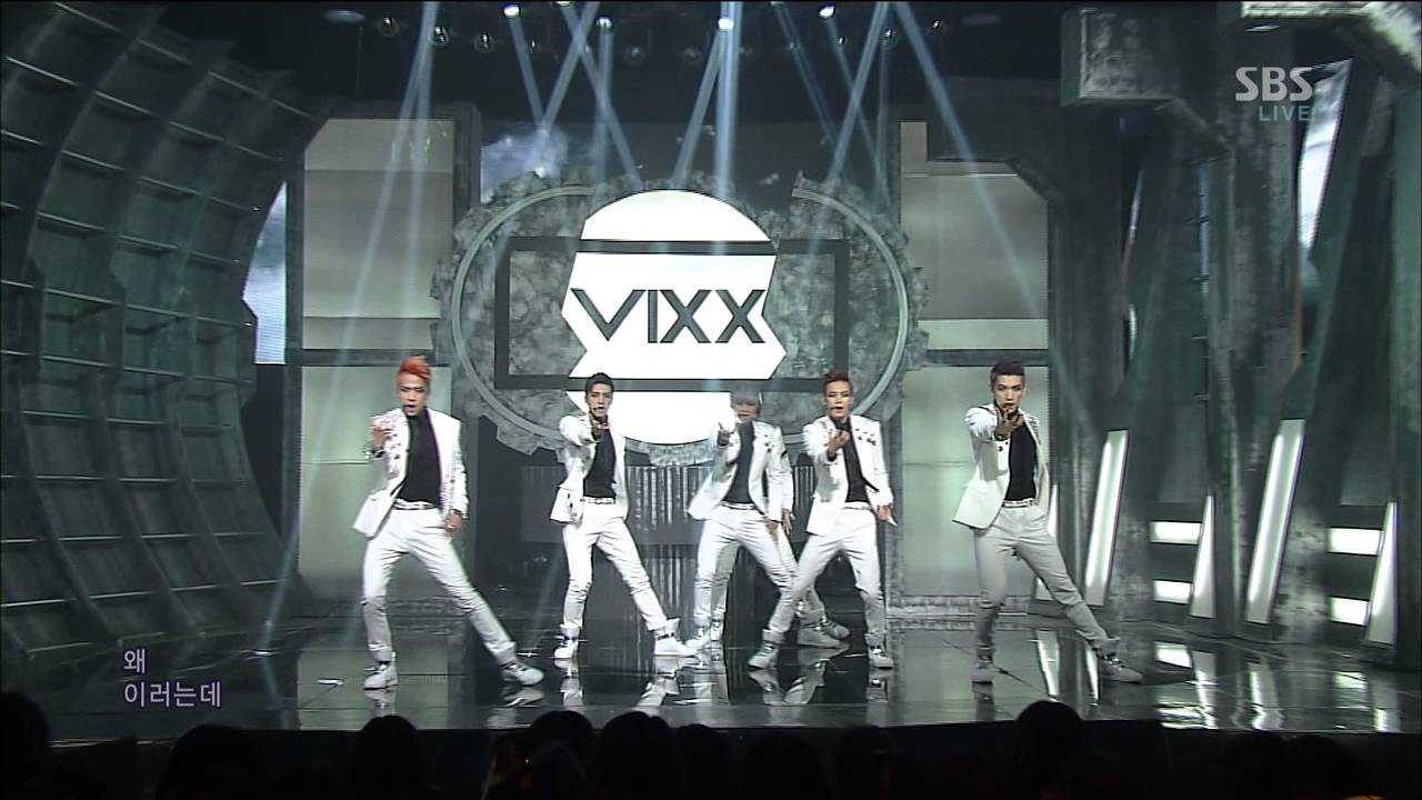 VIXX [Я готов получить травму] @SBS Inkigayo Популярная песня 20130120