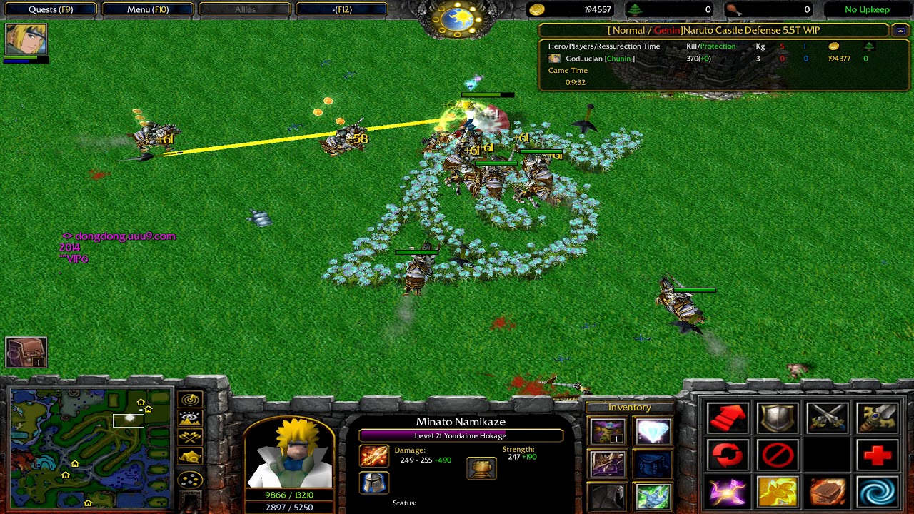 Naruto Castle Defense 5.5T