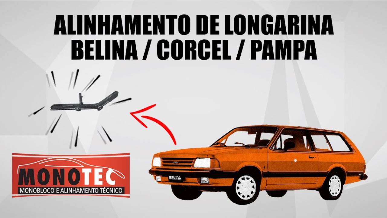 ALINHAMENTO DE LONGARINA PARA BELINA, CORCEL, PAMPA E DEL REY