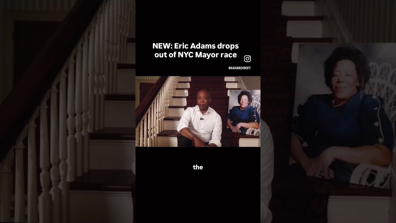 Eric Adams drops out of NYC Mayor race