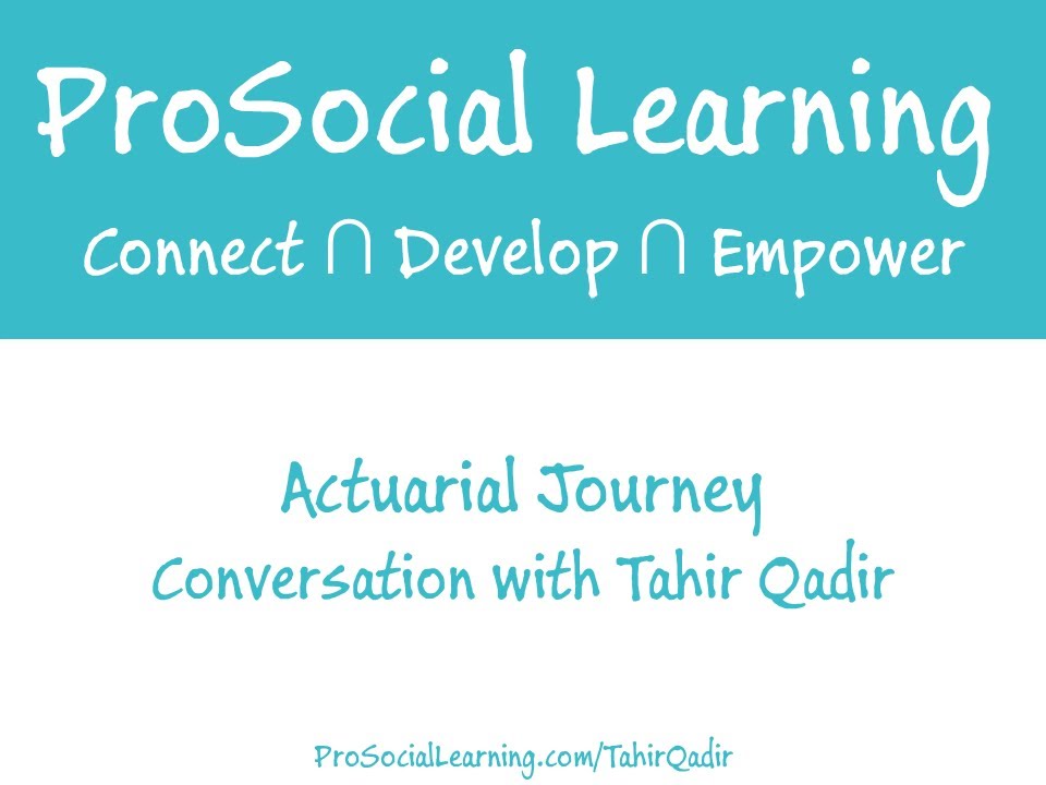 Actuarial Exam and Career Advice #4 - Tahir (Full) on Actuarial Journey (What is an Actuary)