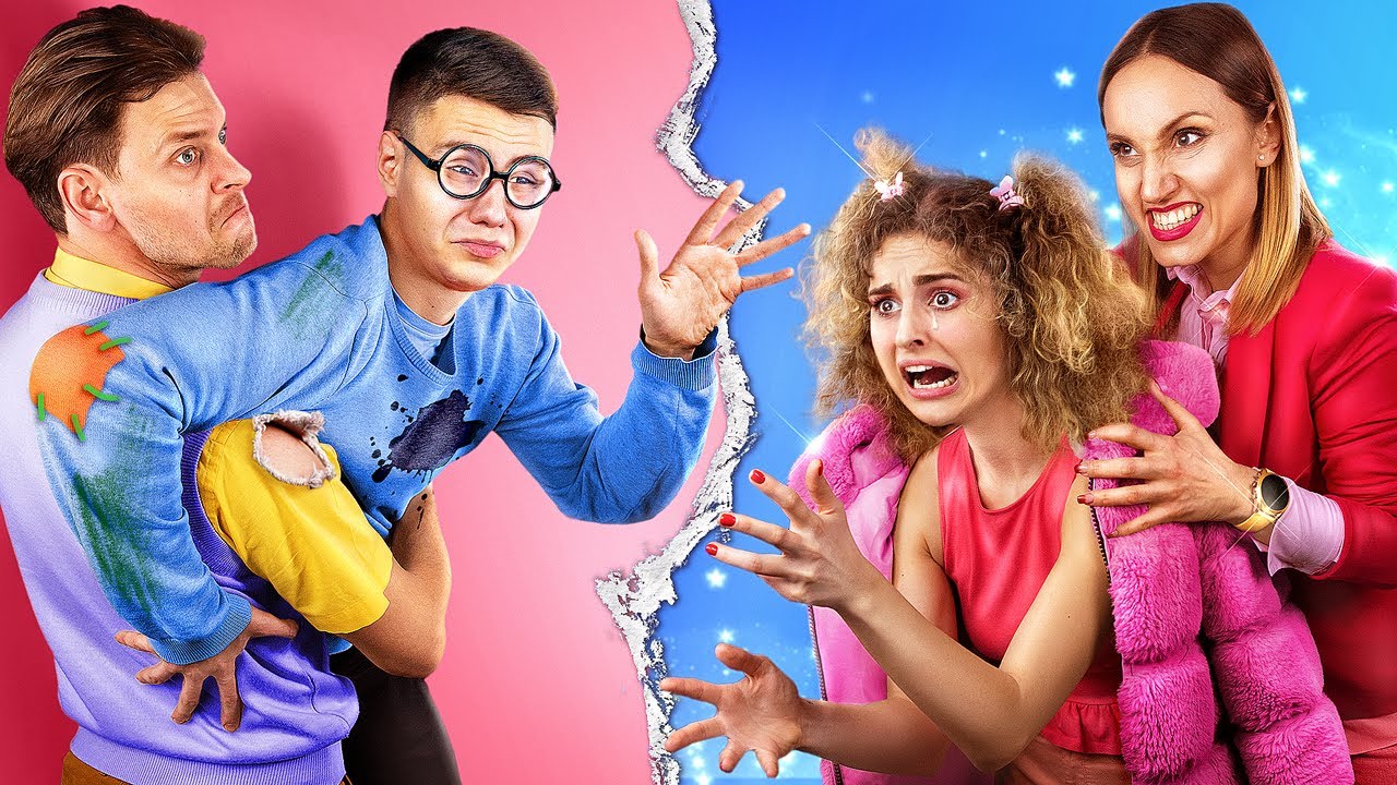 Ich Wurde nach der Scheidung von Mom Getrennt - Reiche Schwester vs Armer Bruder