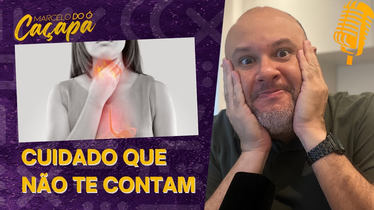 Como evitar o REFLUXO antes e durante as narra&ccedil;&otilde;es esportivas; dica de OURO