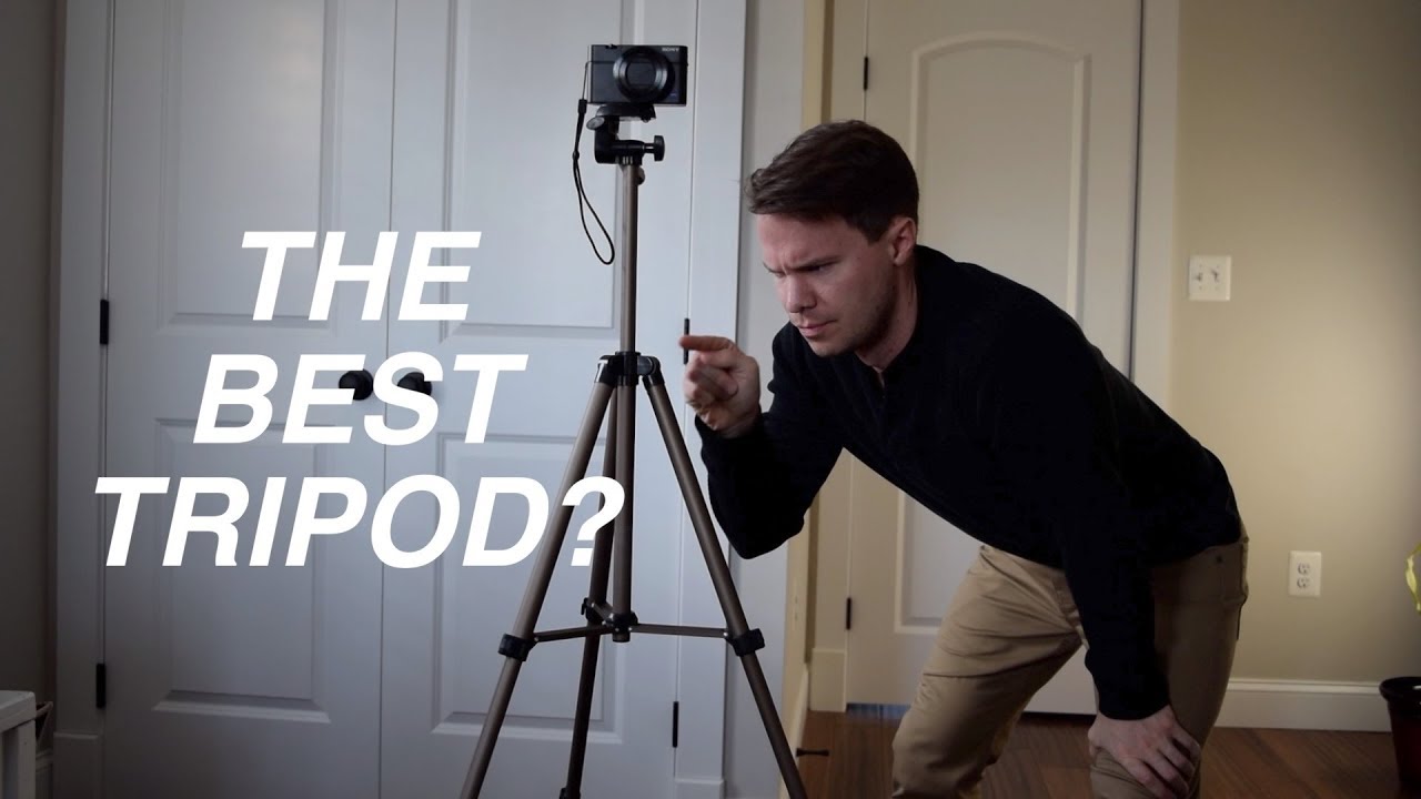 SUPER SERIOUS REVIEW of the AmazonBasics 50-Inch Lightweight Tripod