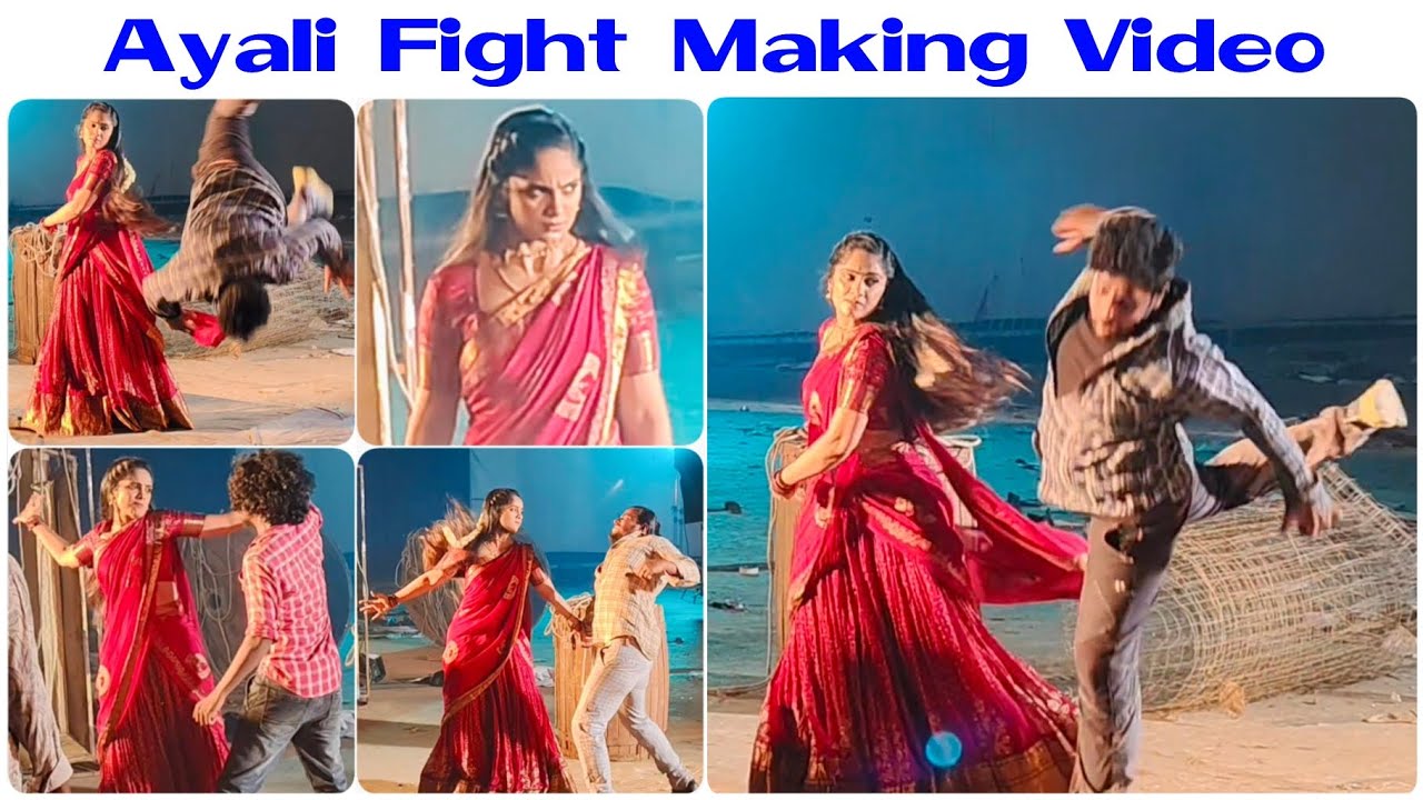 அயலி - Ayali Fight Making Video / Today Telecast / Behind The Television @adangamarutamizha1985 