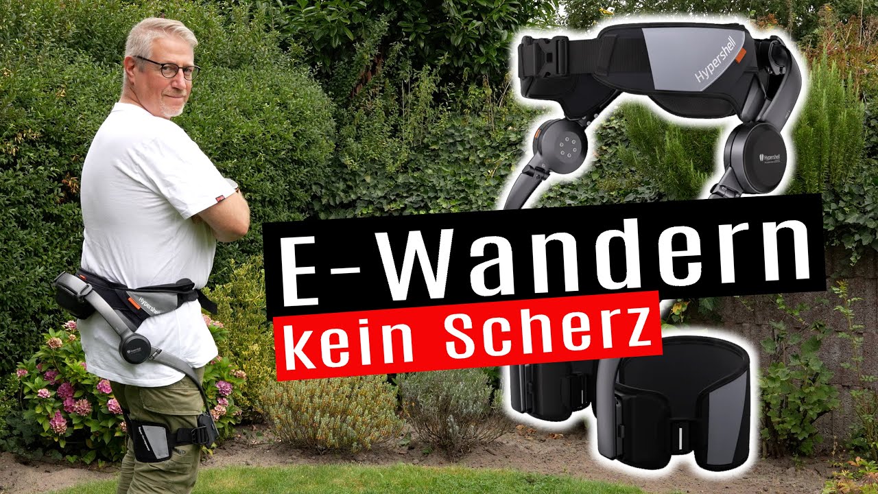 Wandern 2.0 mit dem Exoskelett von Hypershell  🥾☀️ |  Review