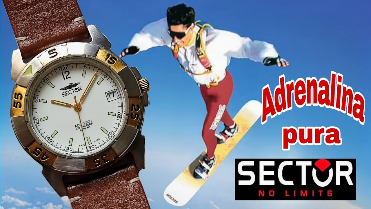 SECTOR (No limits), relojes para la aventura...