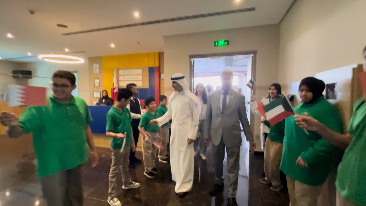 جمعية البحرين للأطفال ذوي الصعوبة في السلوك والتواصل تستقبل سعادة السفير الشيخ ثامر الصباح