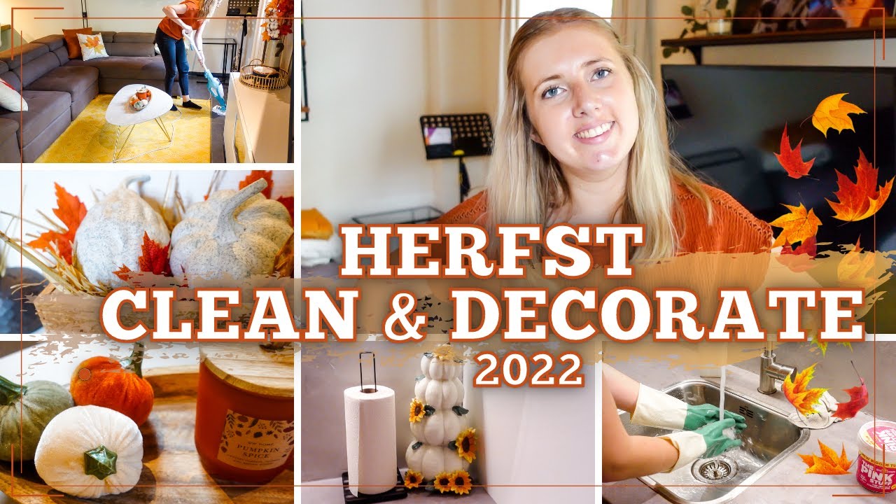 Herfst clean & decorate with me | 2022 | Fall | Herfstdecoratie | Gwenn&Clean