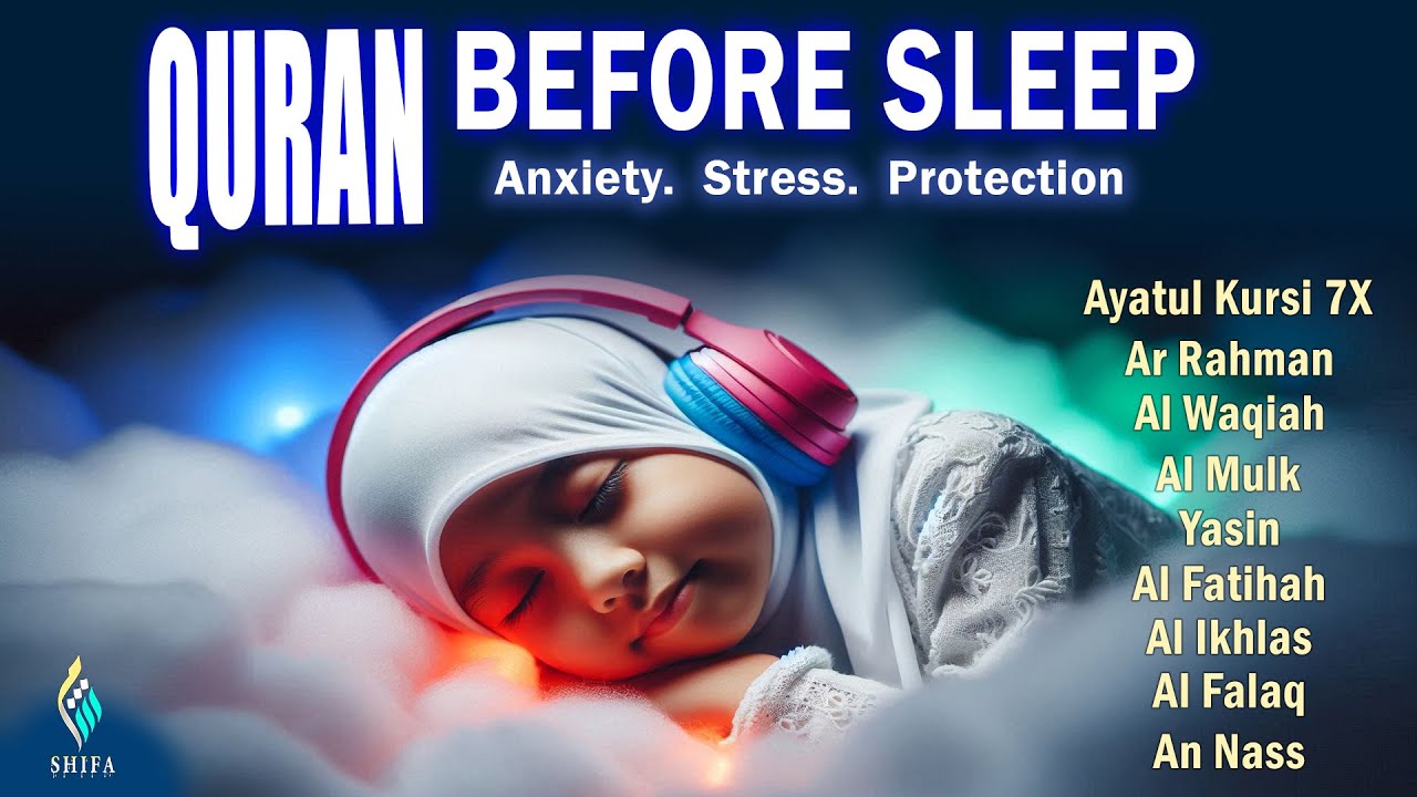 The Best Surah For Sleeping And Your All Problems Solve | Relaxing - Holy Quran