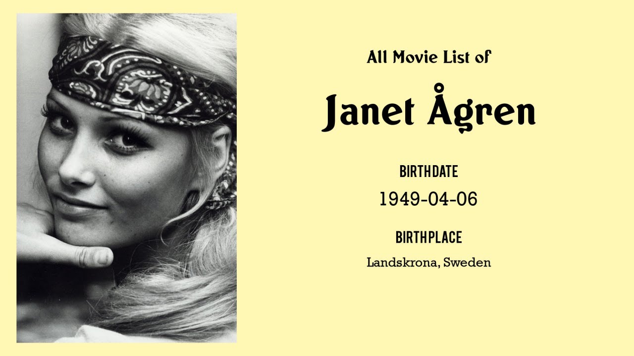 Janet &Aring;gren Movies list Janet &Aring;gren| Filmography of Janet &Aring;gren