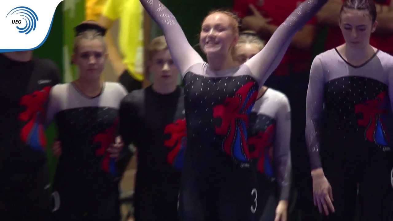 Great Britain - 2018 TeamGym Europeans, junior mixed team final