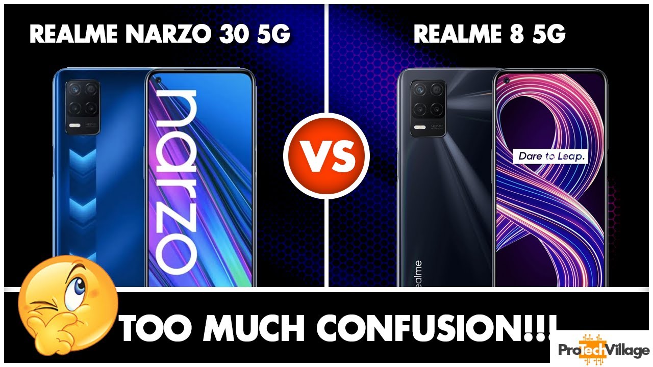 REALME NARZO 30 5G VS REALME 8 5G 🤔🤔 | VERY VERY CONFUSING..! | REALME 8 5G VS REALME NARZO 30 5G 🤔🤔