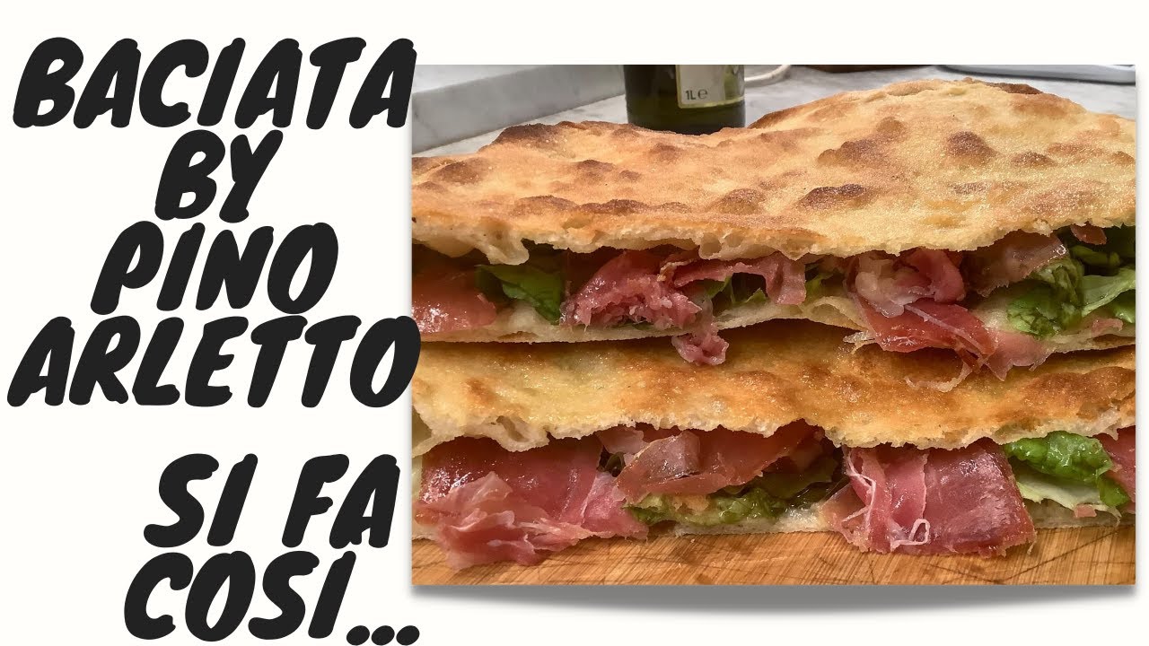 Ricetta pizza doppio crunch Pino Arletto baciata