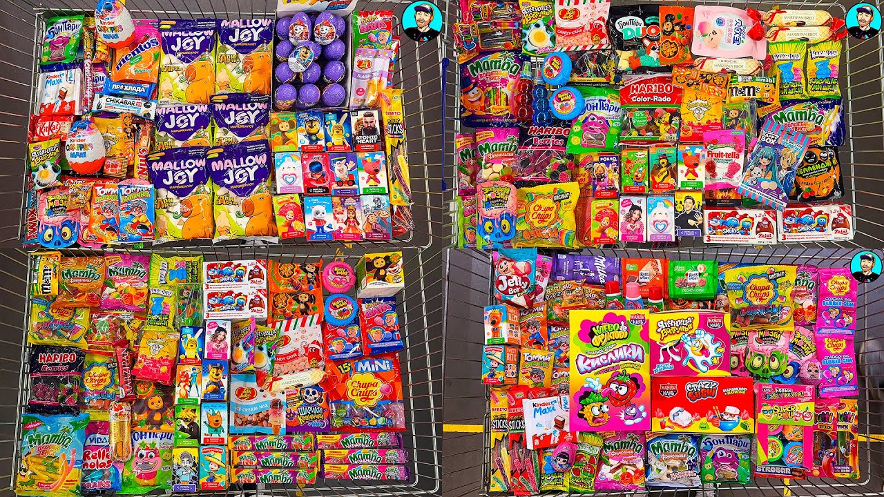 A Lot of Candy 2026 Киндер Сюрприз Маша и Медведь, Роблокс, Влад А4, Леди Баг и Супер-Кот, Milka