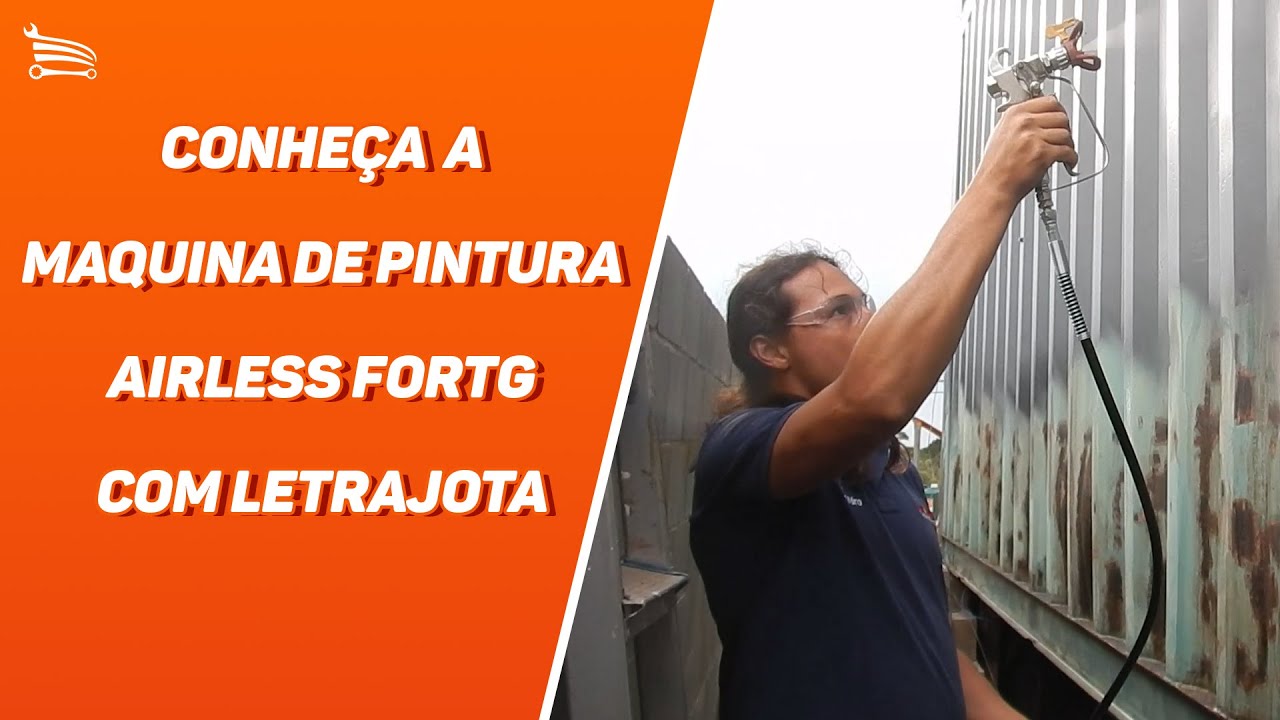 Conheça a Máquina de Pintura Airless FORTG com @LetraJota |  Loja do Mecânico