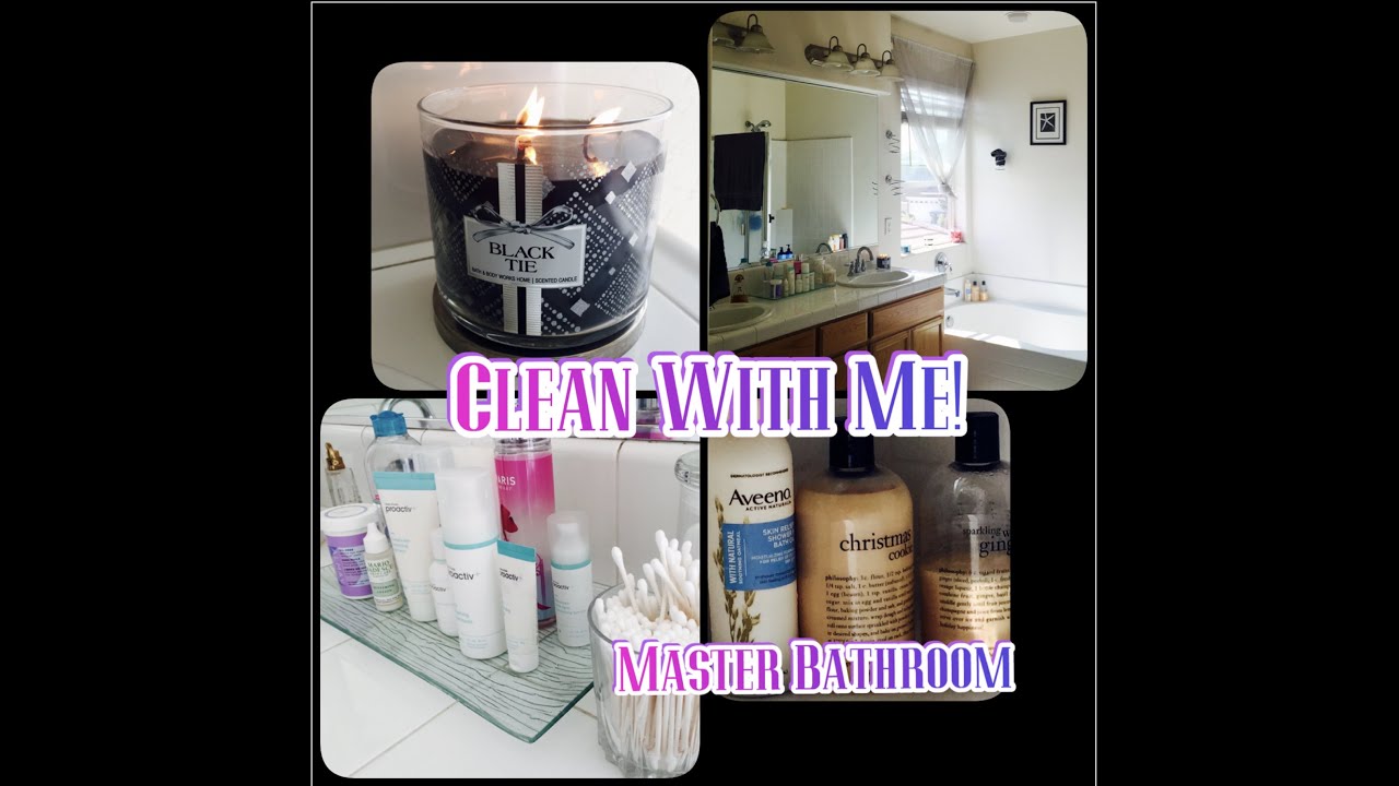 CLEAN & ORGANIZE WITH ME! | Master Bathroom