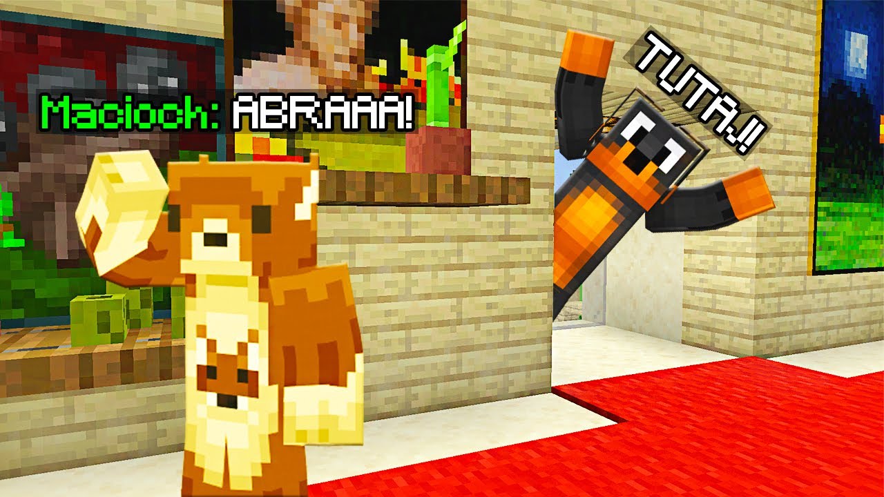 EPICKI CHOWANY z ABRĄ w WILLI AGENTIXA w Minecraft!