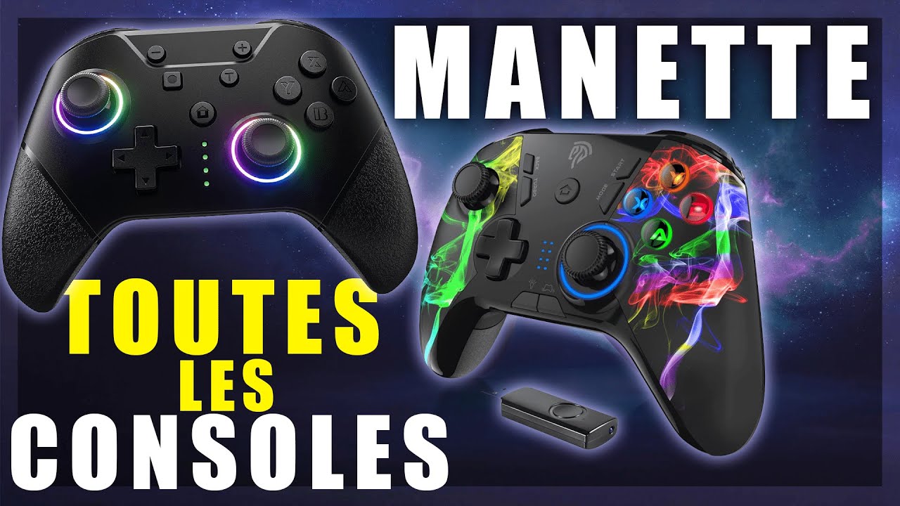 LES MEILLEURS MANETTES PAS CHER (Toutes Consoles ou presque) Amazon