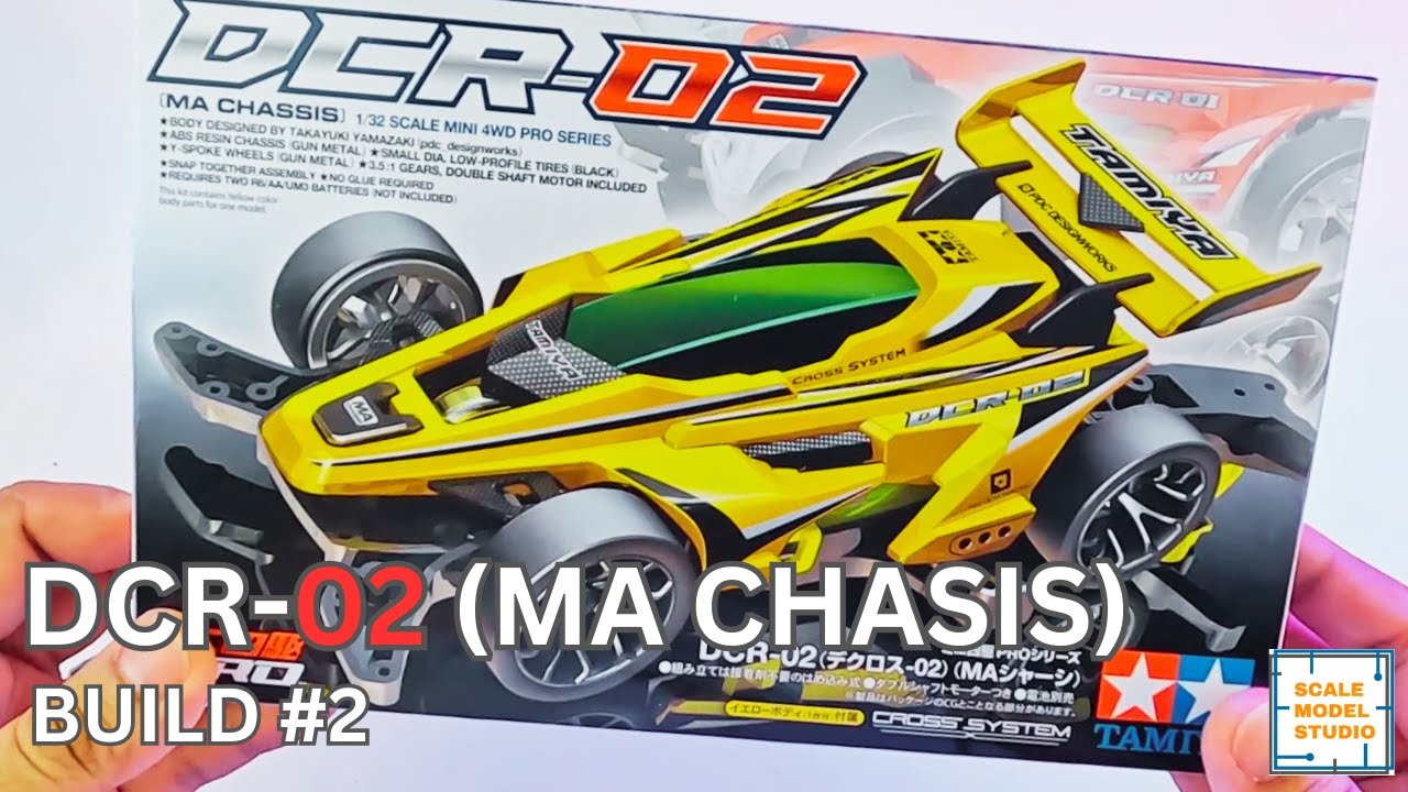 Build #2 | How to build DCR-02 Tamiya Mini4wd (Out of the Box build) #tamiya #mini4wd #toys