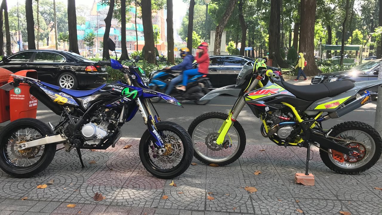 YAMAHA WR155R OFFLINE SAIGON TEAM, WR155R WITH FMF 4.1, CARBON FAIRING