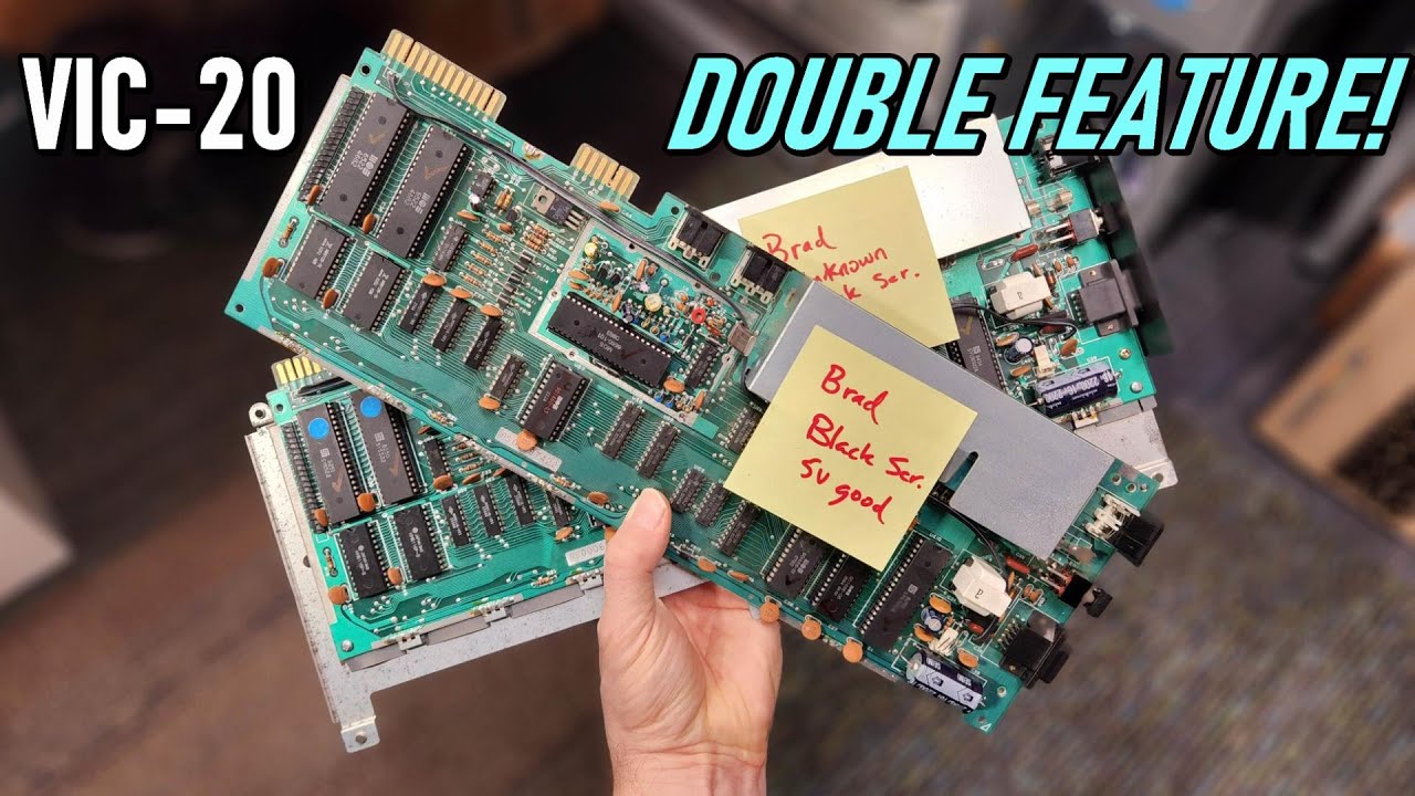 Repairing two VIC-20 motherboards