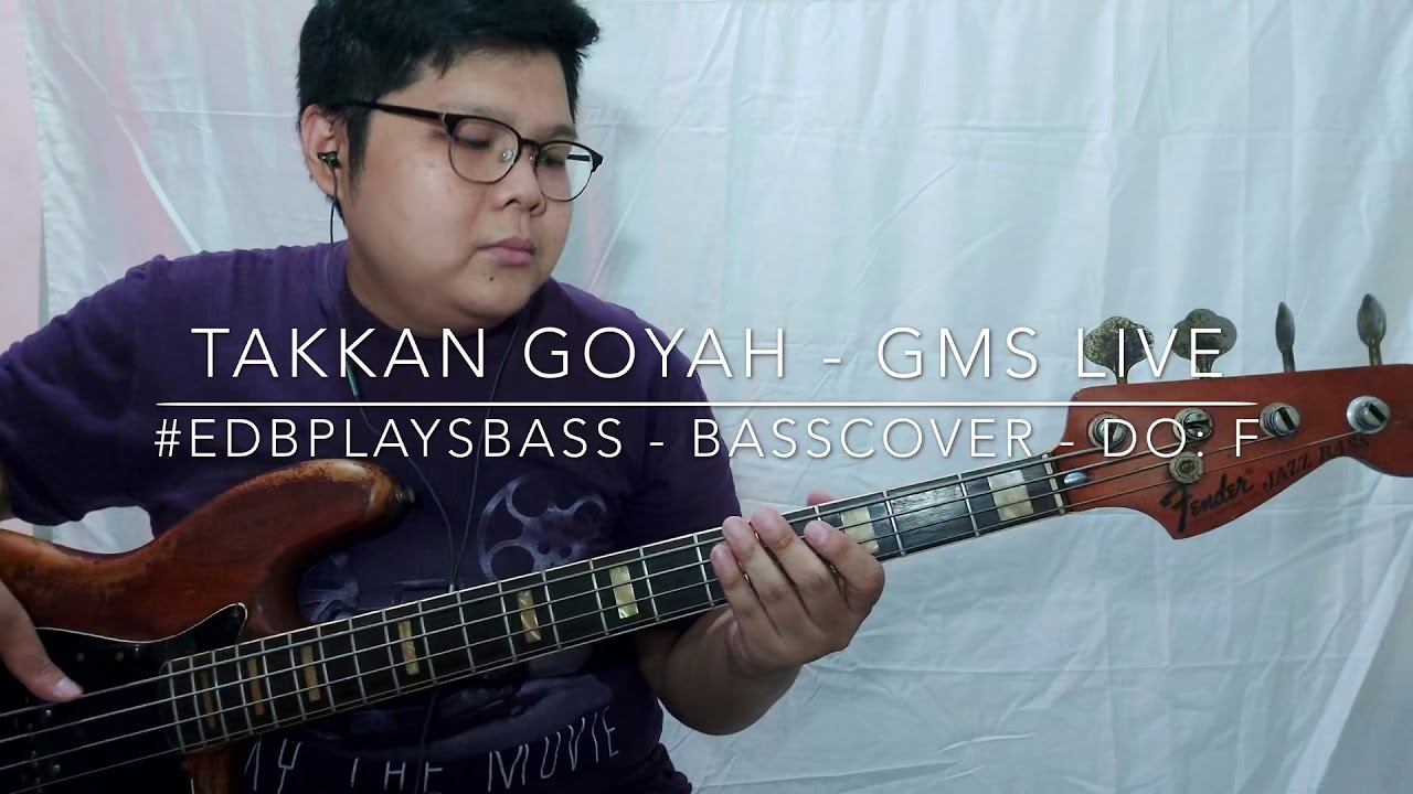 Takkan Goyah - GMS Live. Bass Cover #edbplaysbass fender vintage jazzbass 75