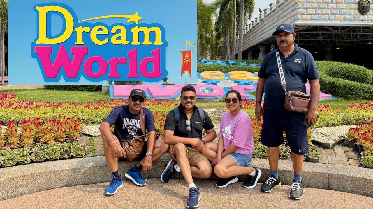 Dream World Thailand 🇹🇭 යන්නම ඕන | මේක සිහින ලෝකයක් #dreamworld #thailand Lucky & Dili