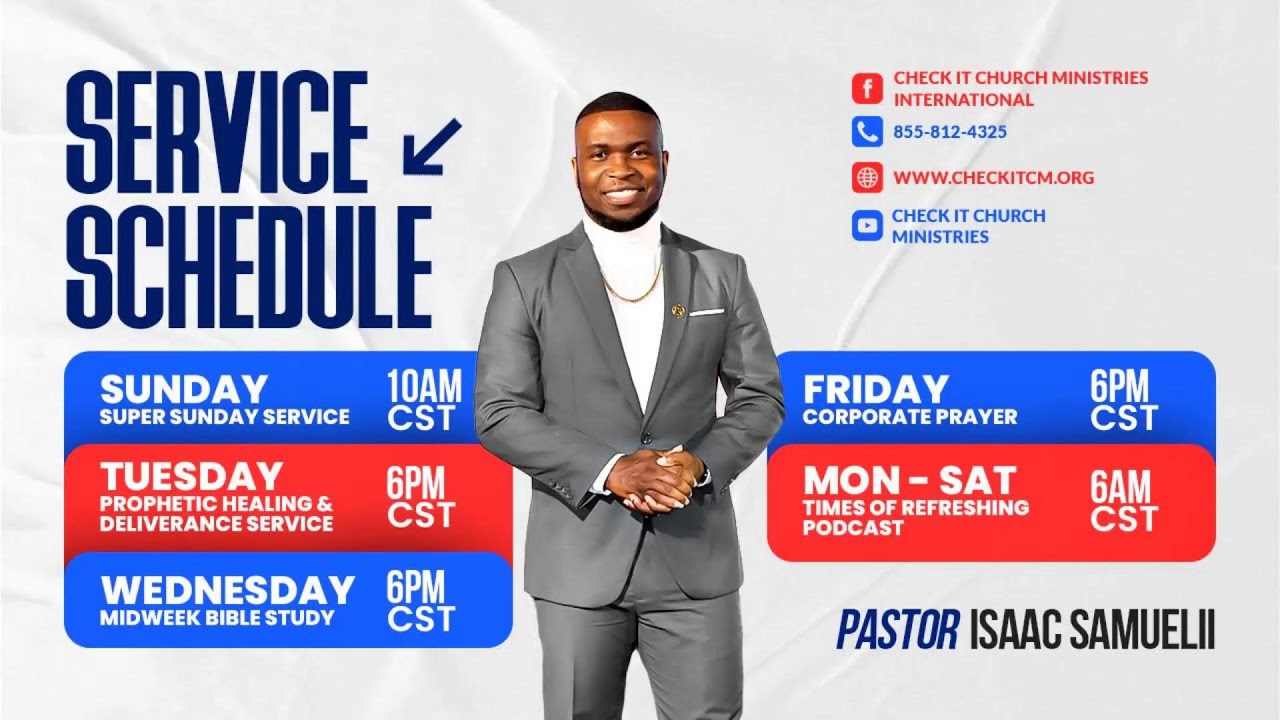 Be Content With What You Have| Sunday Communion | Pastor Isaac Samuel II