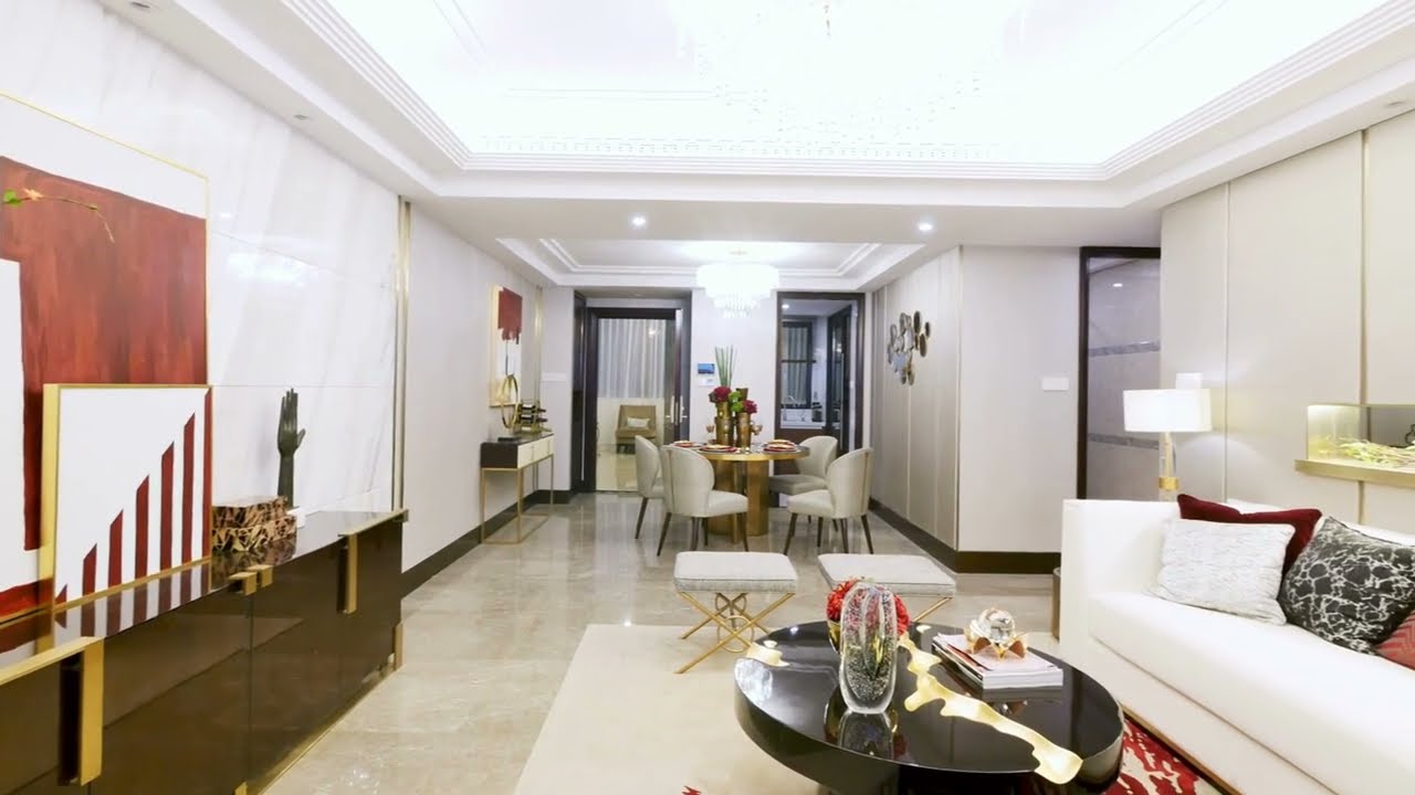 Regal Residences Luxury Living Room Design for Kings and Queens