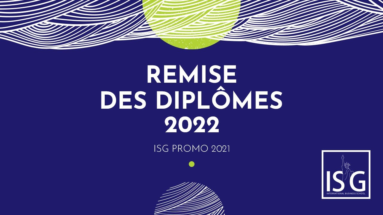 [REMISE DES DIPLÔMES] Promo 2021