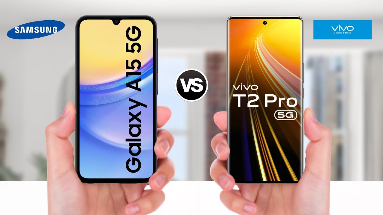 Samsung Galaxy A15 5G Vs ViVO T2 Pro 5G