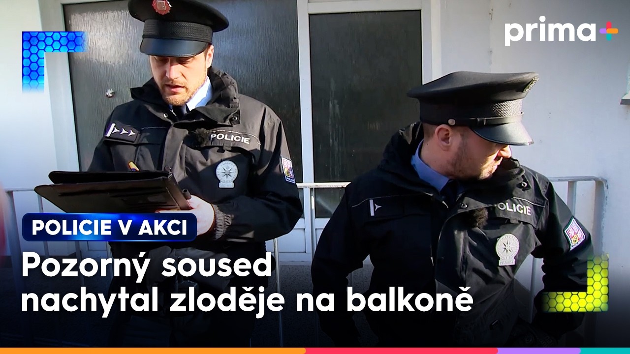 Kr&aacute;dež věc&iacute; ze sousedova balkonu | Policie v akci