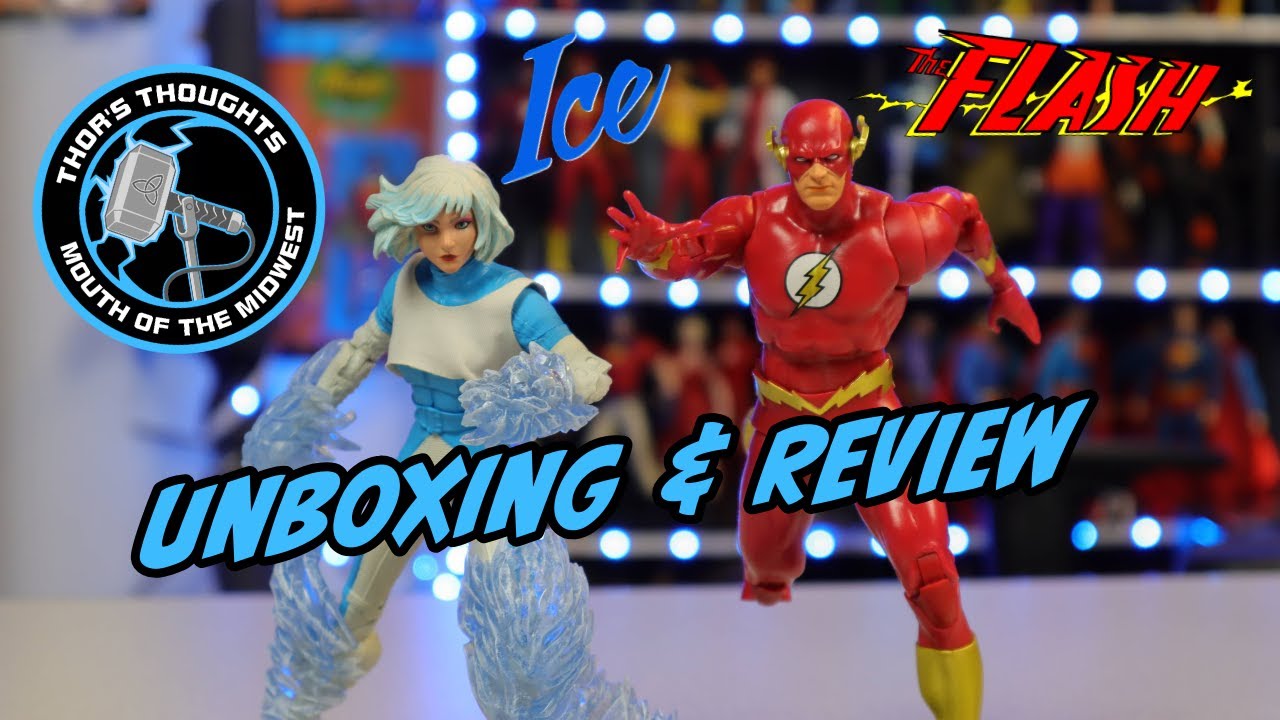 Распаковка и обзор фигурки McFarlane DC Multiverse! ⚡ Флэш (Лига Справедливости) и Лед | Мысли Тора