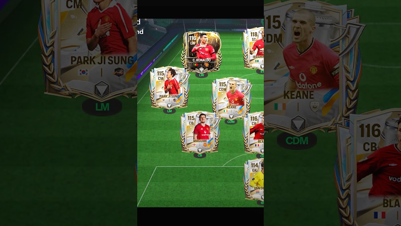 Manchester United All Best Squad ❤️✨ #fcmobile