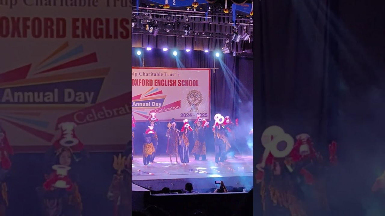 Annual day 2024-2025 || Oxford English School || bam bhole dance || parshuJadhavvlogs #annualday