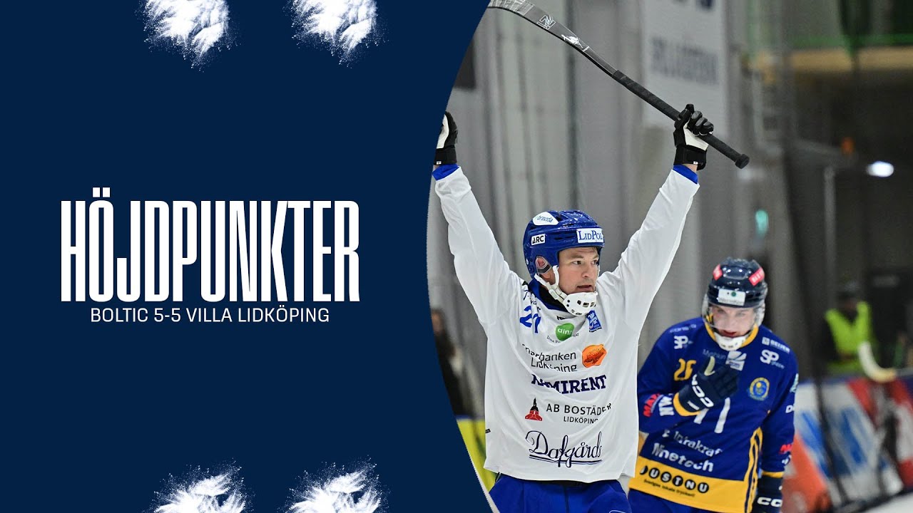 ELITSERIEN | HÖJDPUNKTER | BOLTIC 5-5 VILLA LIDKÖPING