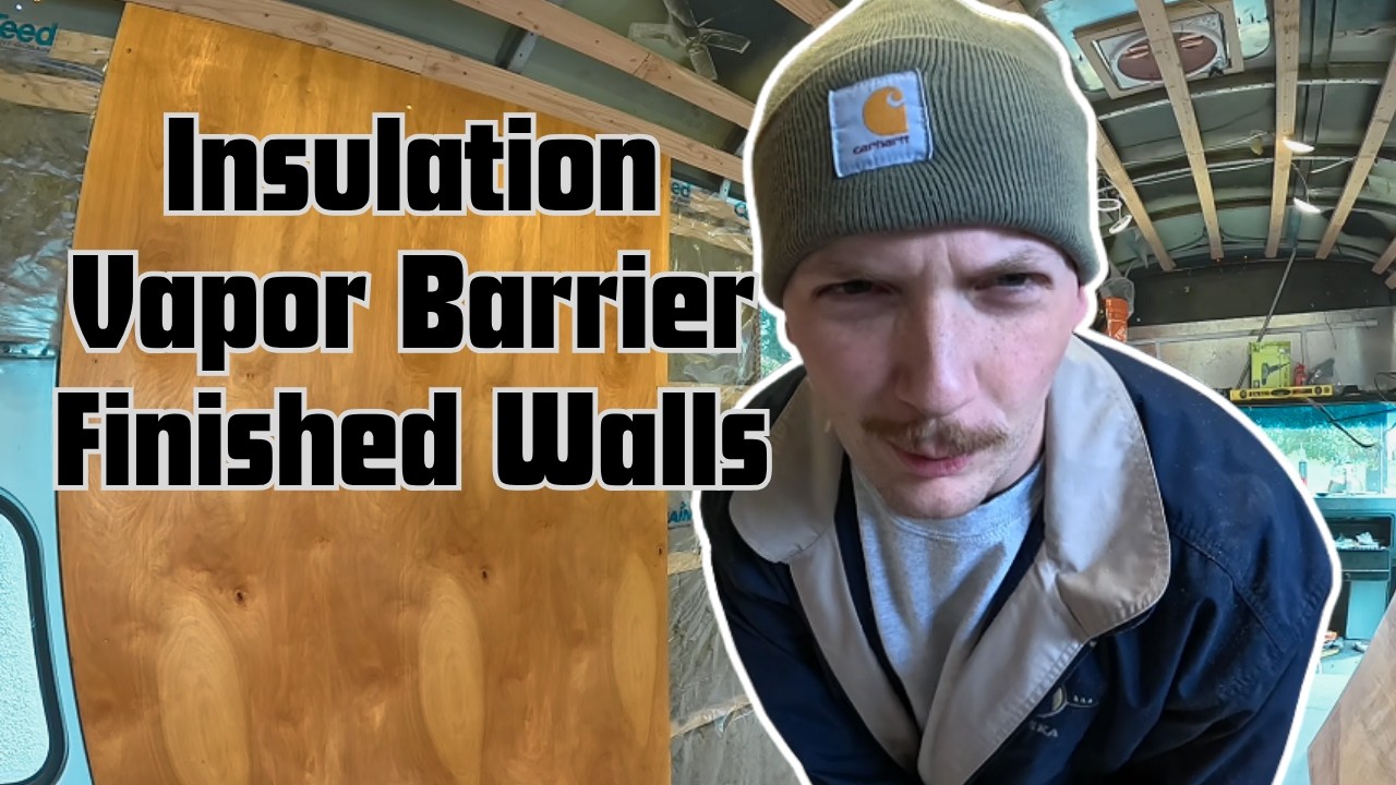 My DIY Skoolie Insulation and Wall System