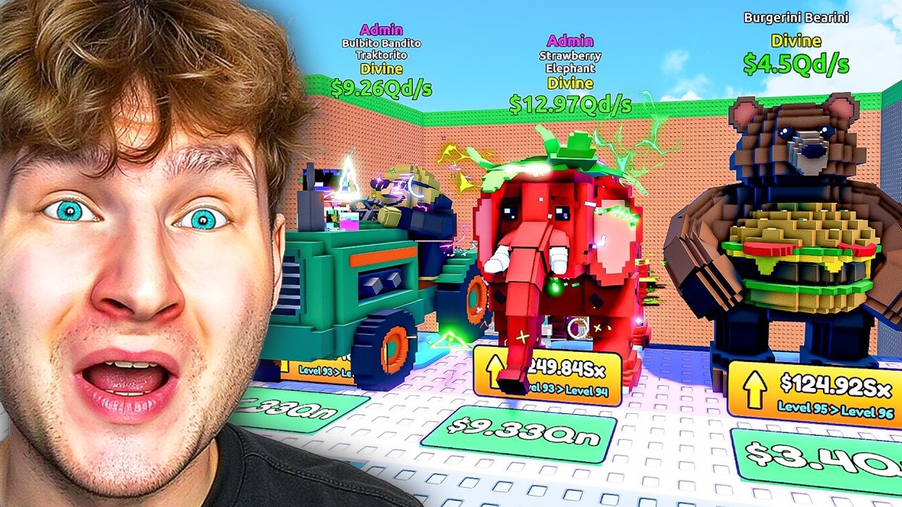Elköltöttem 4,999 Robuxot Luck Blockokra!🤑 (Escape Tsunami for Brainrots)