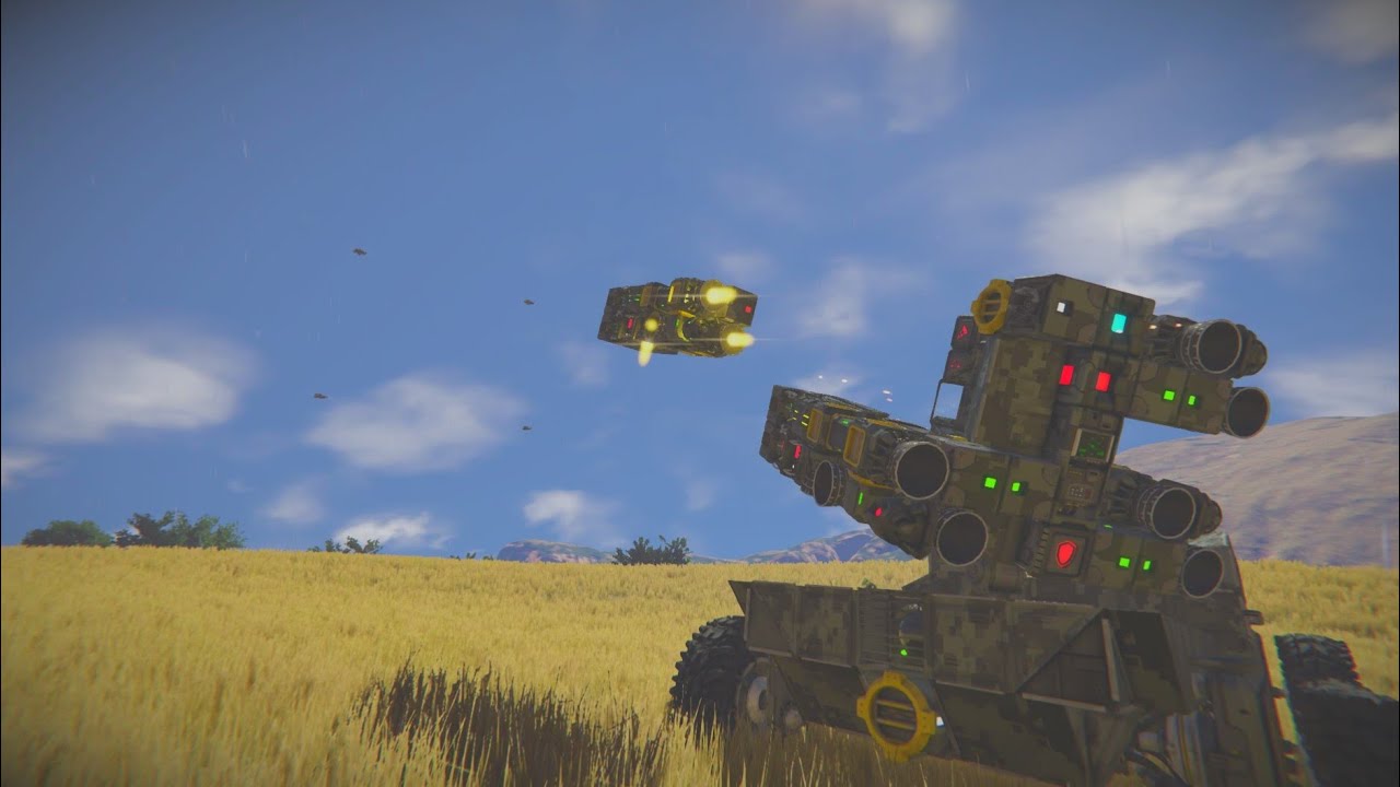 Space Engineers Anti Air Missile System