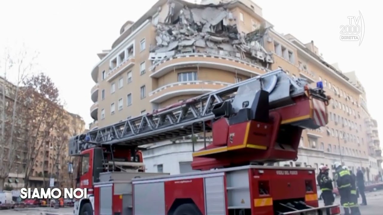 Siamo Noi (Tv2000), 12 aprile 2024 - Roma, il crollo del palazzo al Flaminio