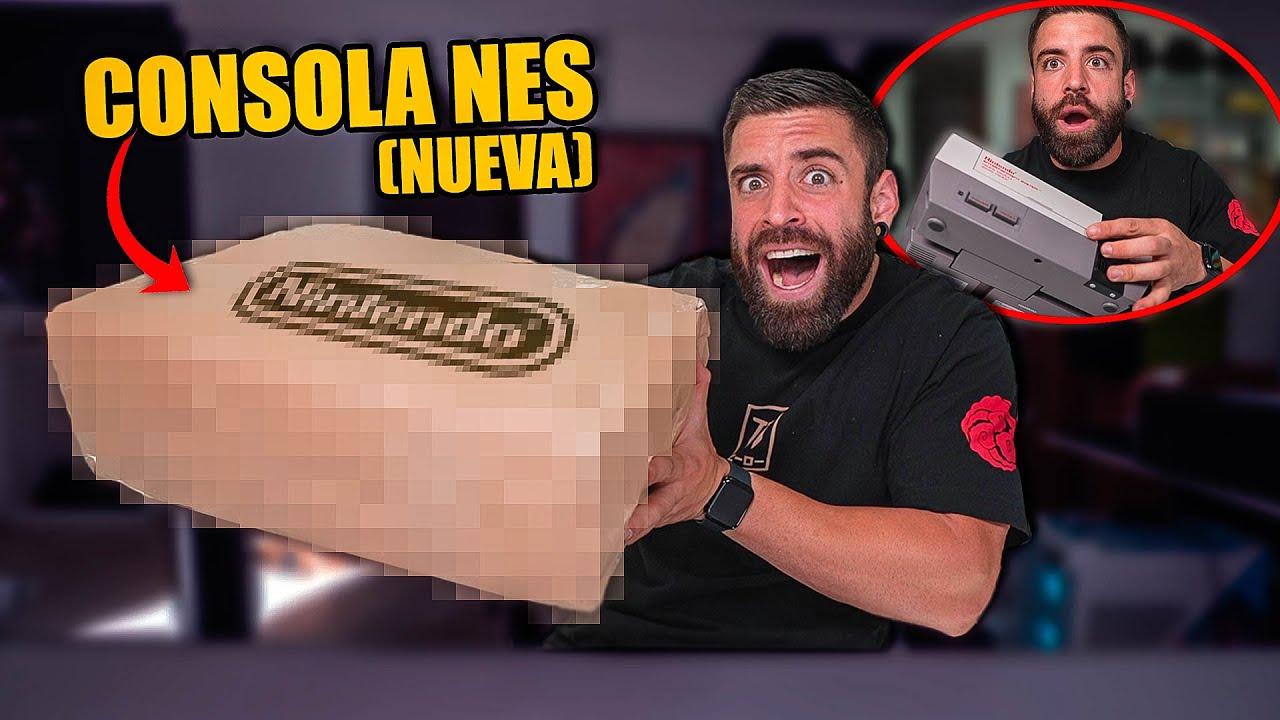 CONSIGO la CONSOLA NES SIN ESTRENAR de 1986 *pensaba que era imposible comprarla*