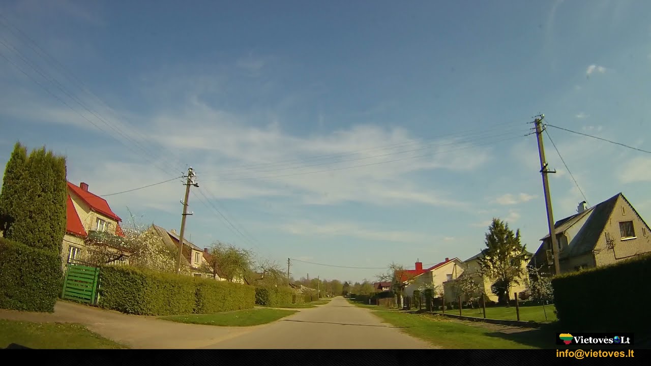 Virtualus Vėžaičių turas / Virtual Tour of Vezaiciai, Lithuania