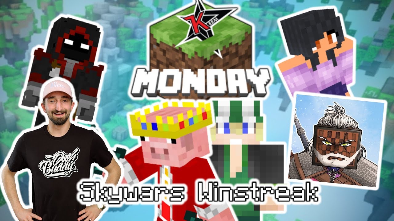 YouTubers React to Technoblade and Ph1LzA's Winstreak in Skywars - Minecraft Monday Week 10