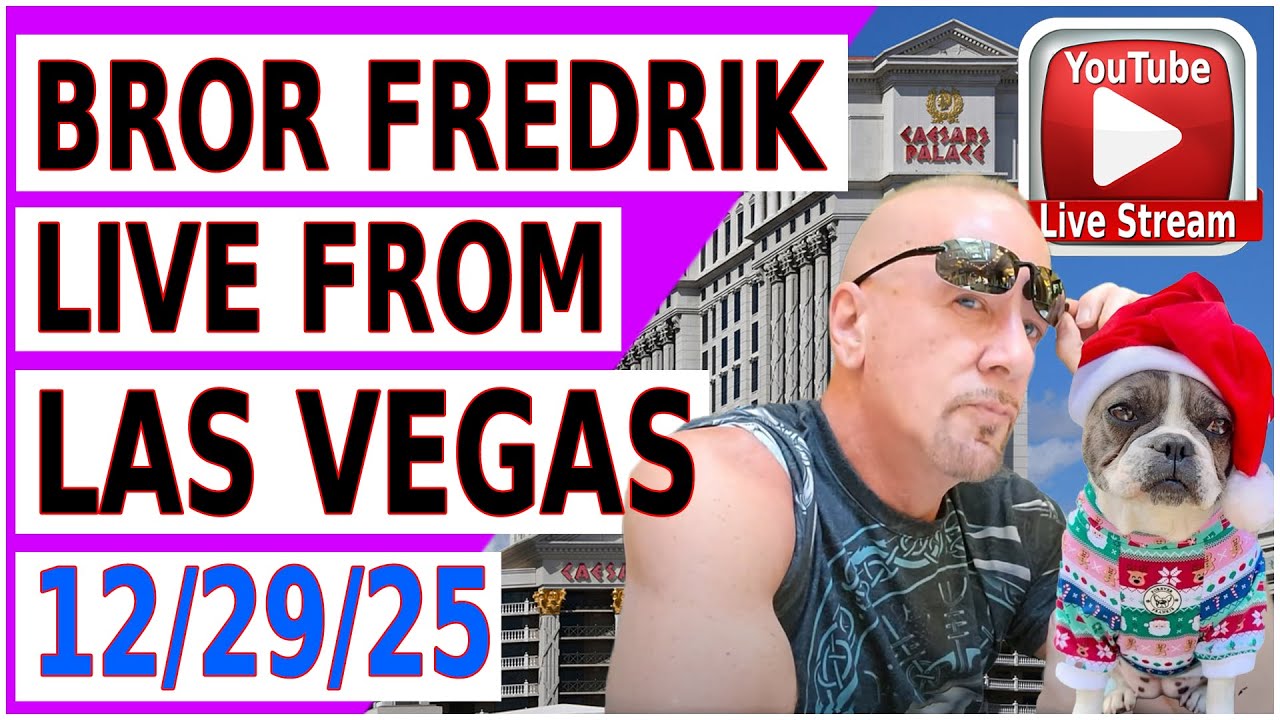🚨 LAS VEGAS LIVE - GOODBYE 2025 - HELLO 2026! - IRL NOW! ☝