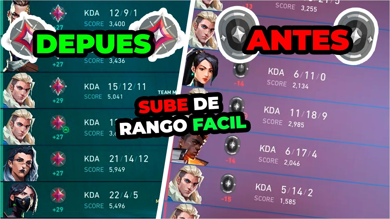 C&oacute;mo subir de rango en Valorant cuando est&aacute;s estancado (Gu&iacute;a REAL Ranked 2026)