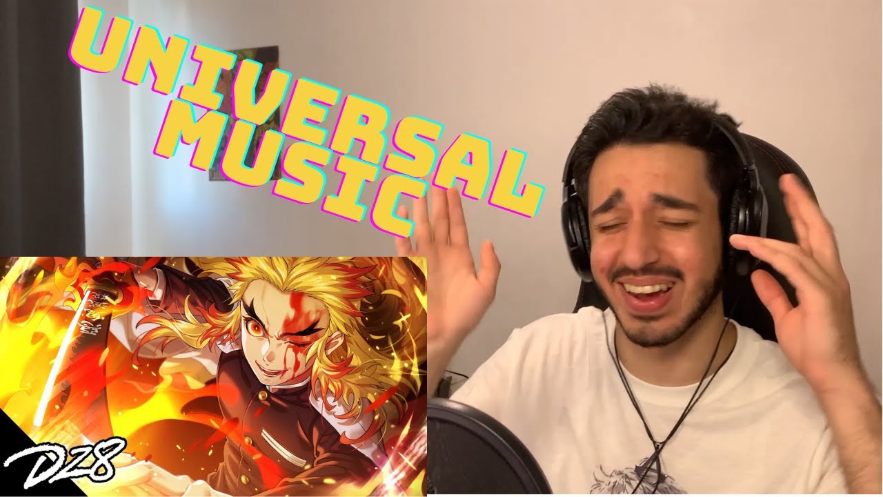 FARAZ SAN REACTS to RENGOKU RAP SONG | Fire In My Heart | DizzyEight ft. Mix Williams [DEMON SLAYER]